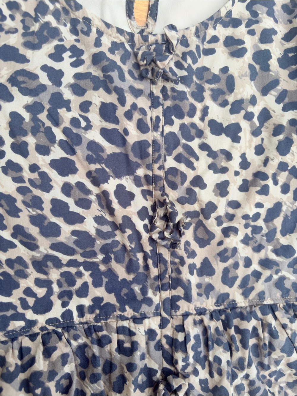 Girls’ Abercrombie Kids Outfit Bow Jeans Animal Print Top Sz 11 12 - Picture 4 of 6